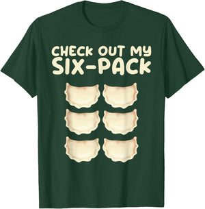 Funny Pierogi Art Men Women Kids Pierogi Polish Dumplings T-Shirt - T-Shirt | Forest