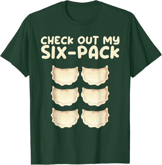 Funny Pierogi Art Men Women Kids Pierogi Polish Dumplings T-Shirt - T-Shirt | Forest