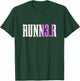 Half Marathon Runner Apparel Co. Women's Black 13.1 Miles Running T-Shirt - T-Shirt | Forest