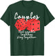 Couples That Gamble Together Stay Together Gambling Casino T-Shirt - T-Shirt | Forest