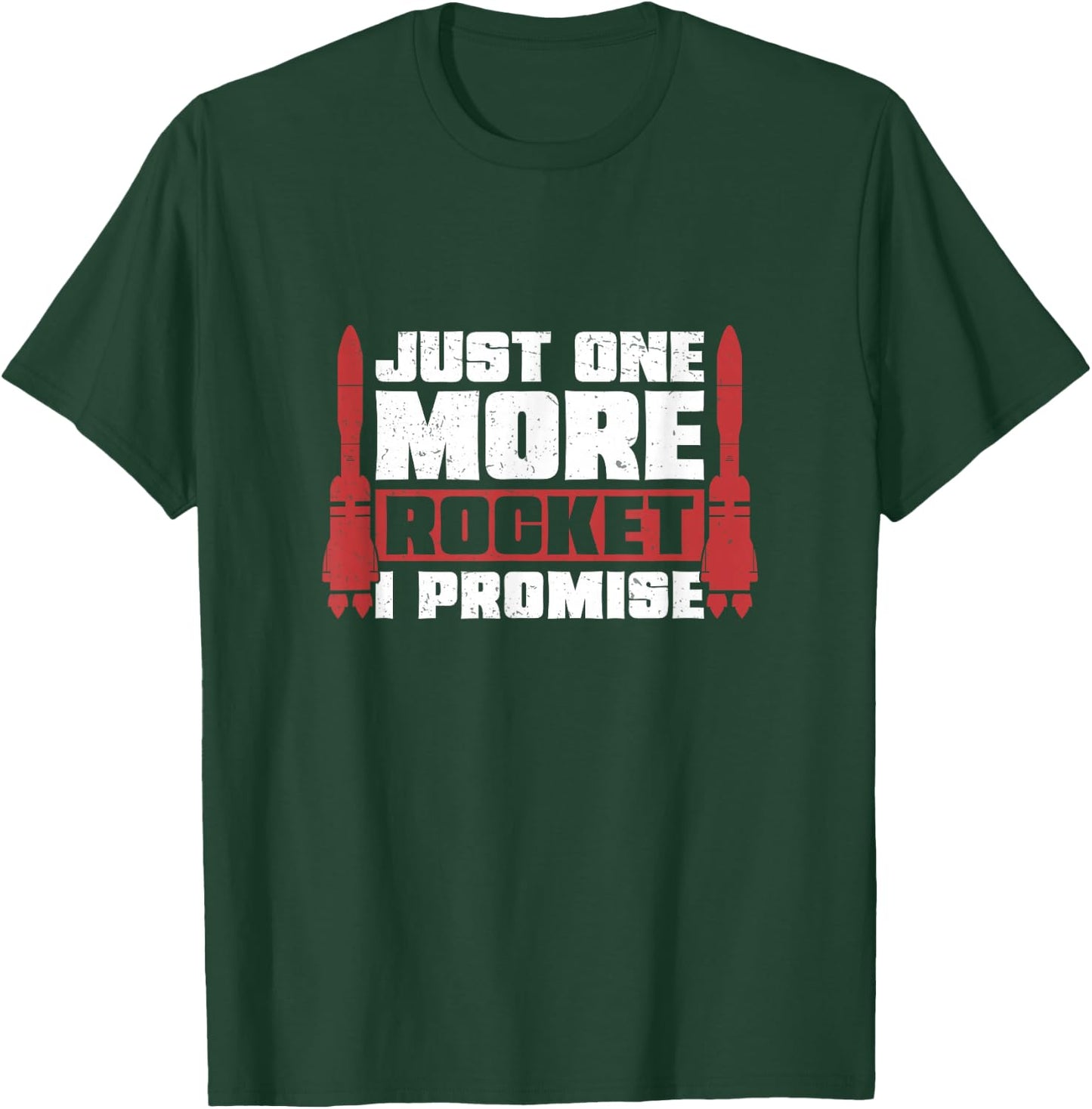 Model Rocket More Promise Rocket Funny Rocket Science T-Shirt - T-Shirt | Forest