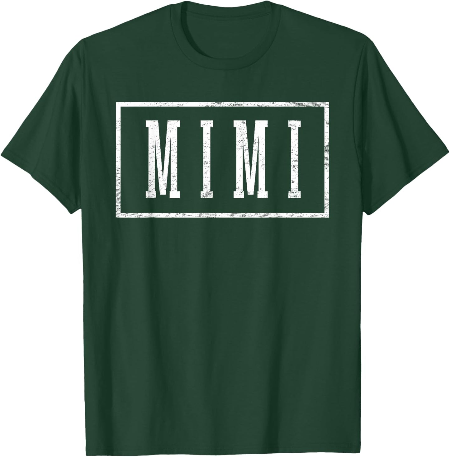 Mimi - Sleek Framed Design Mother's Day Mimi T-Shirt - T-Shirt | Forest