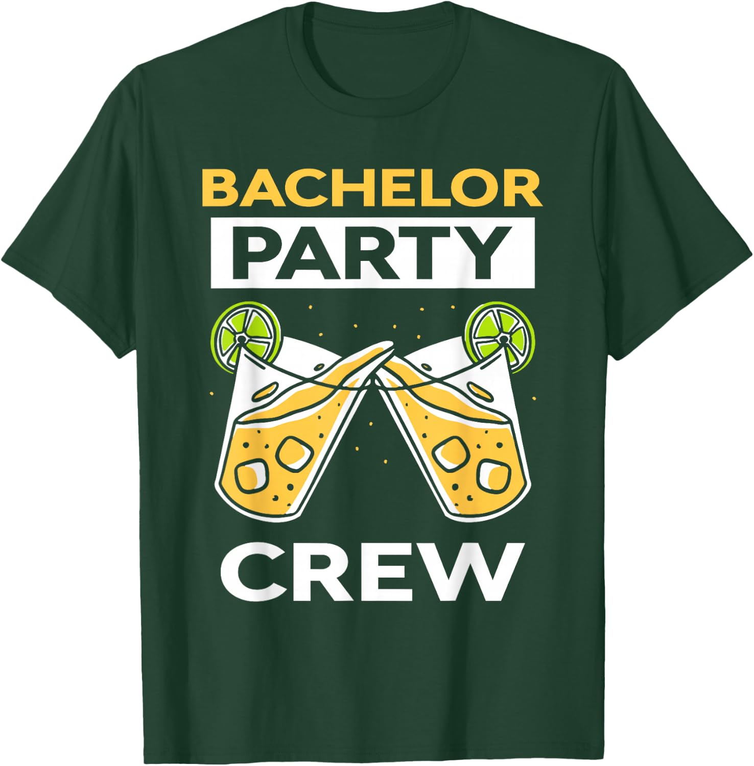 Bachelor Party Crew Bride Groom Team T-Shirt - T-Shirt | Forest