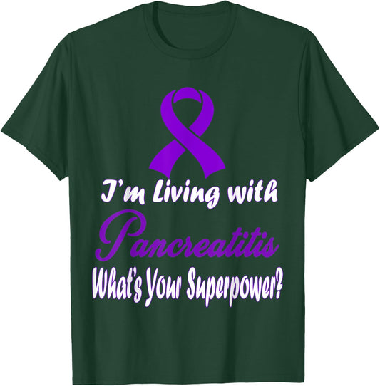 Pancreatitis Awareness T-Shirt - T-Shirt | Forest