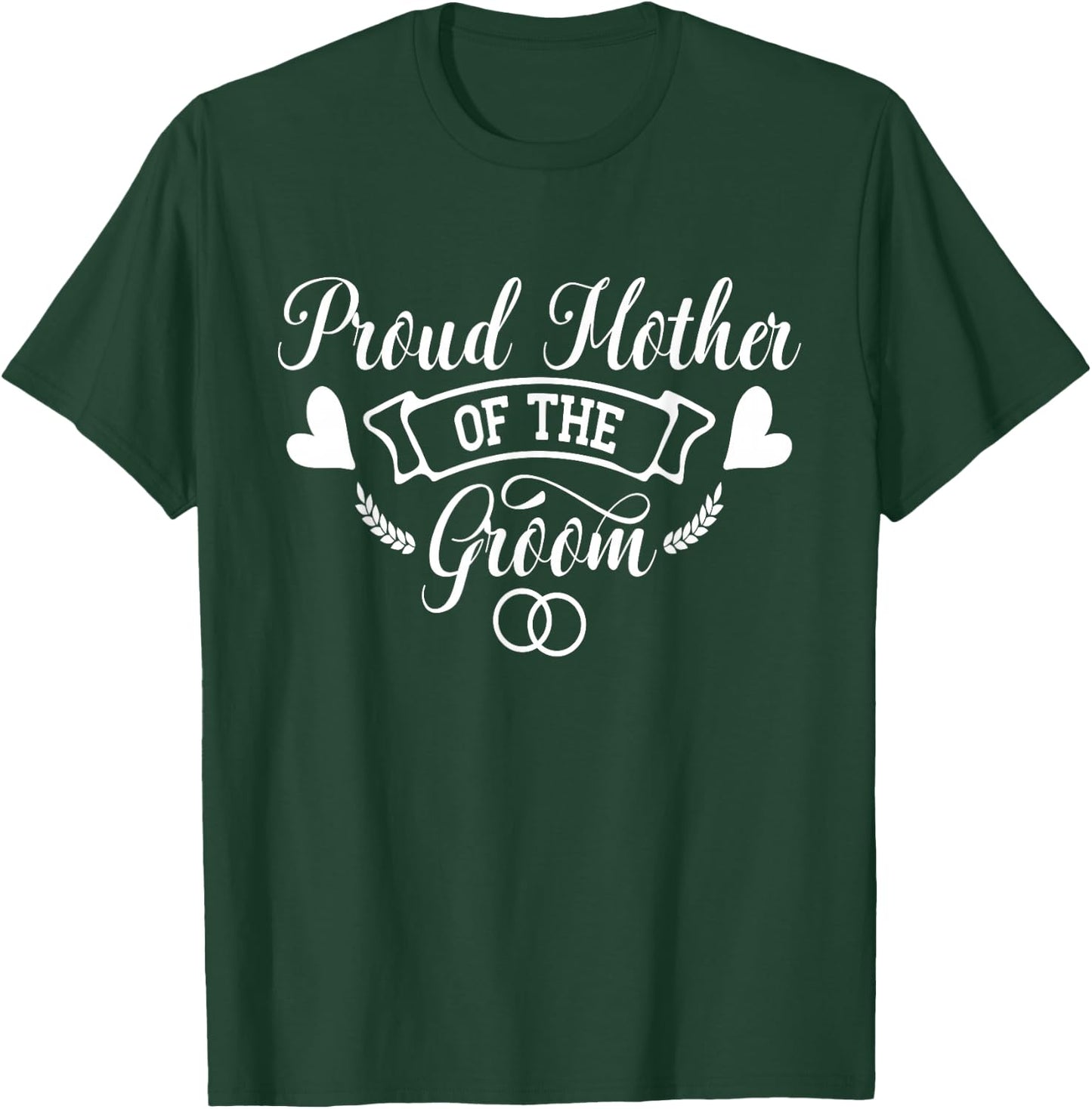 Wedding Mother of the Groom Mother Bachelorette Party Women T-Shirt - T-Shirt | Forest