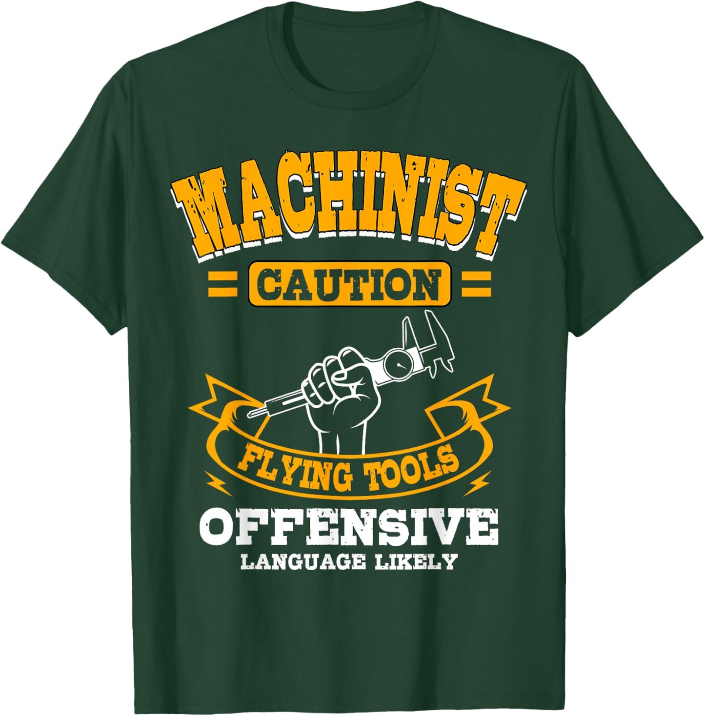 Machinist Profession Machinery Machine Tools CNC Operator T-Shirt - T-Shirt | Forest