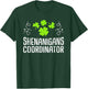 Shenanigans Coordinator St Patrick's Day T-Shirt - T-Shirt | Forest