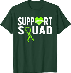 Lymphoma Awareness Support Squad T-Shirt - T-Shirt | Forest