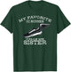 My Favorite Cross Country Runner Calls Me Sister T-Shirt - T-Shirt | Forest