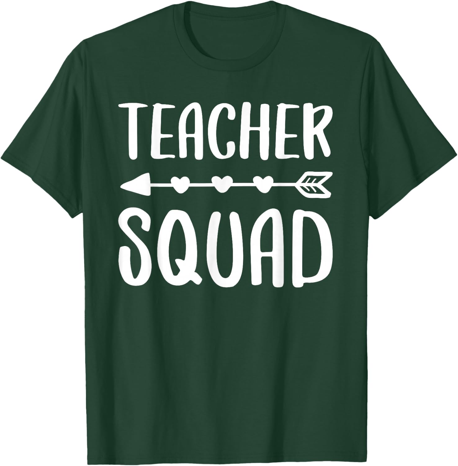 Teacher Squad Shirt Men Women Teacher Team T-Shirt - T-Shirt | Forest