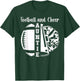 Football And Cheer Aunt Of Cheerleader & Football Player T-Shirt - T-Shirt | Forest