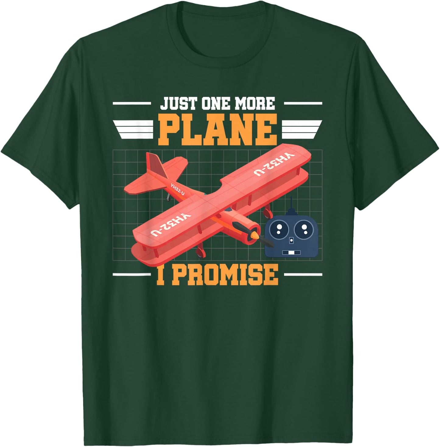 Funny RC Plane - Just one more plane I promise - RC Airplane T-Shirt - T-Shirt | Forest
