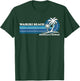 Retro Vintage Family Vacation Honolulu Hawaii Waikiki Beach T-Shirt - T-Shirt | Forest