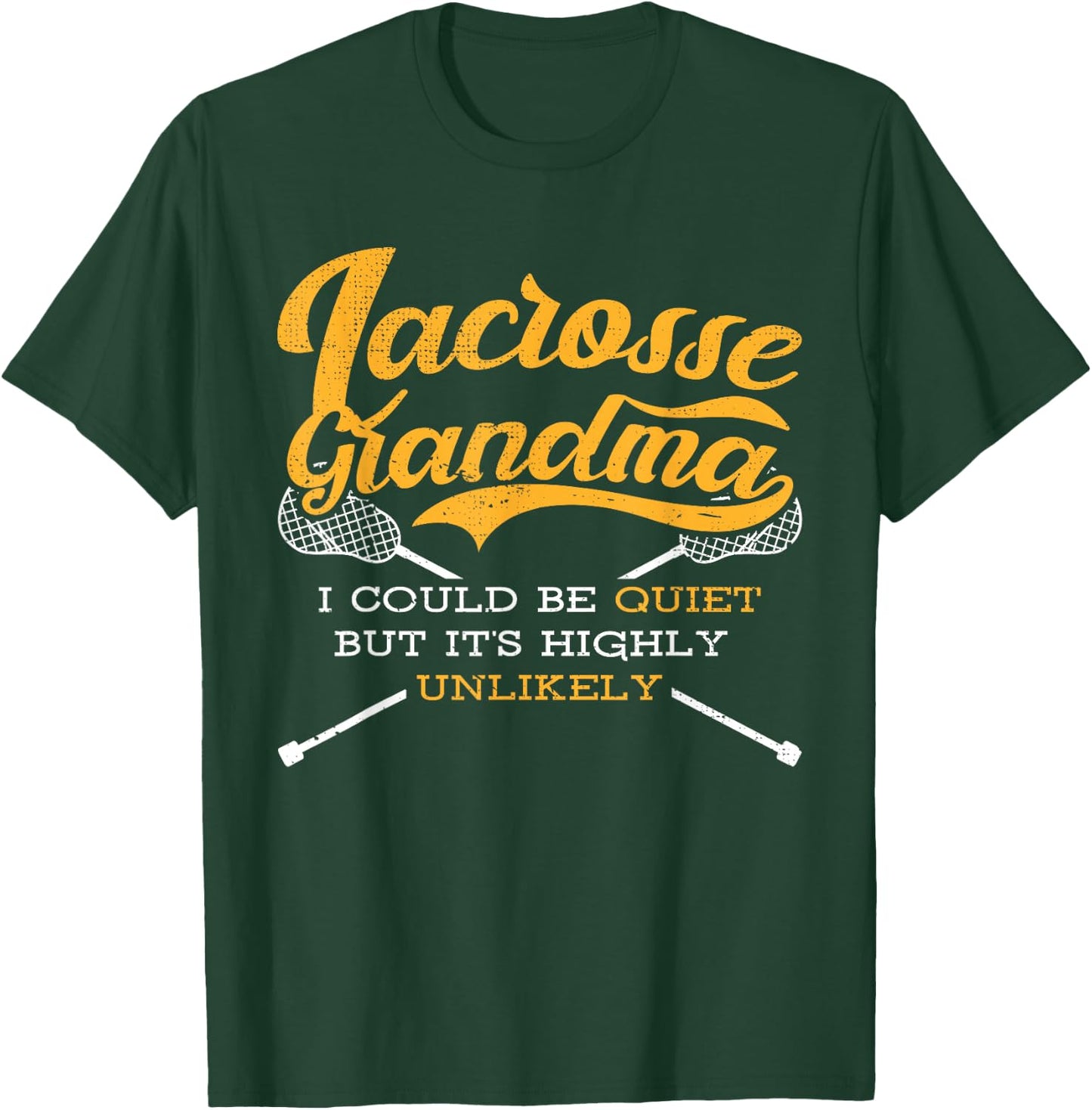 Relax I Love Lacrosse Grandma Saying Lax Is Life Grandmother T-Shirt - T-Shirt | Forest