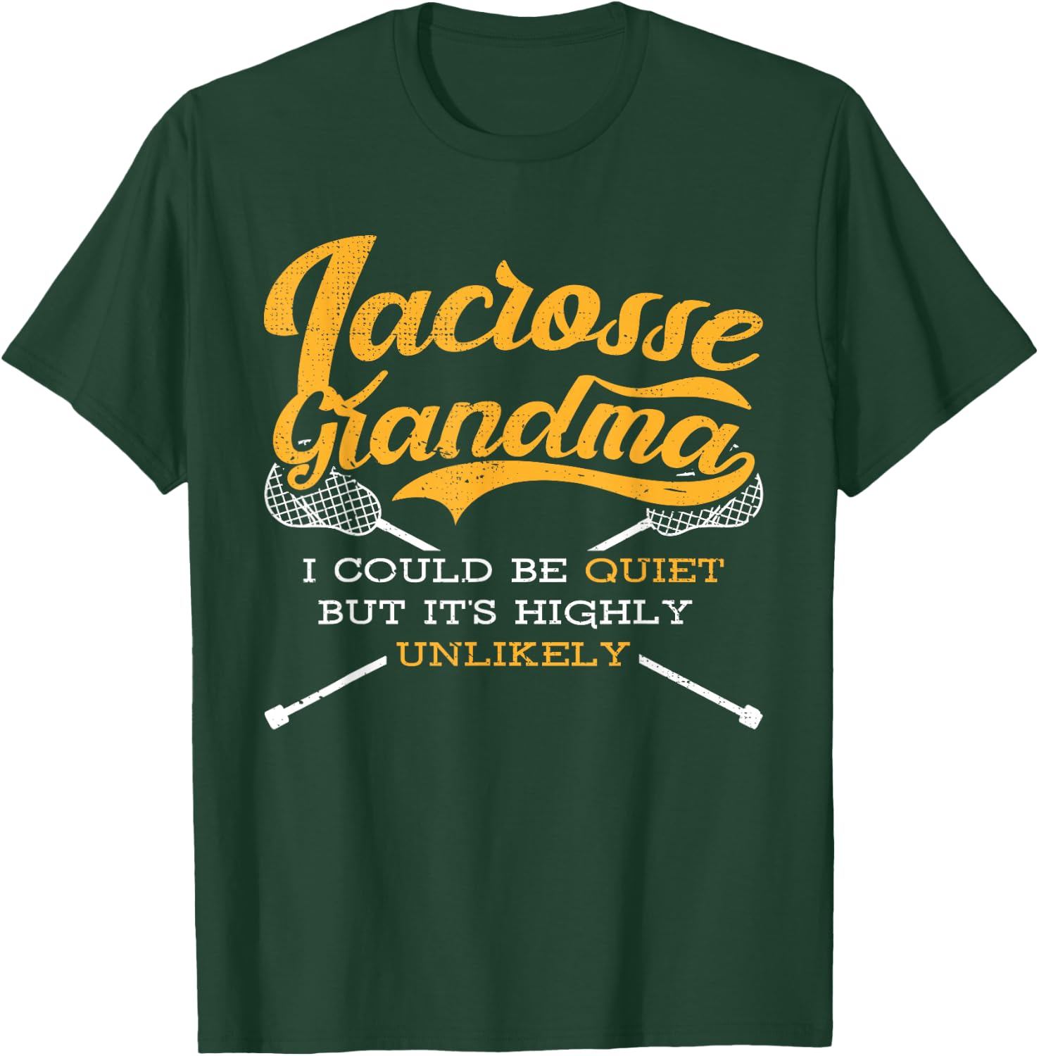 Relax I Love Lacrosse Grandma Saying Lax Is Life Grandmother T-Shirt - T-Shirt | Forest