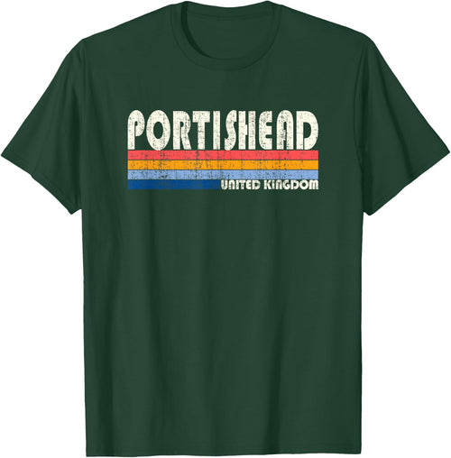 Retro Vintage 70s 80s Style Portishead, United Kingdom