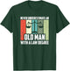 Never Underestimate An Old Man With A Law Degree, Lawyer T-Shirt - T-Shirt | Forest
