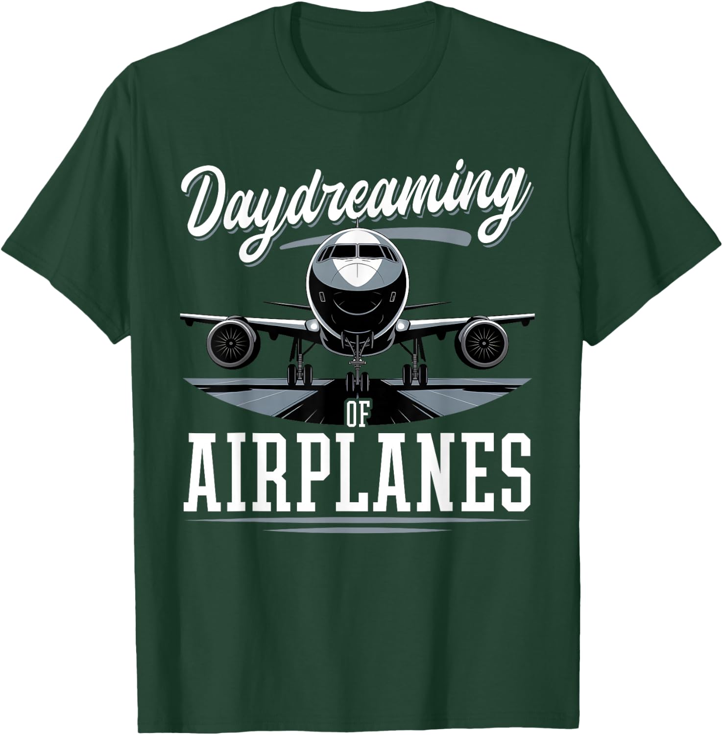 Airplane Kids Travel Pilot Toddler T-Shirt - T-Shirt | Forest
