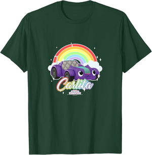 Kids Gabby's Dollhouse Carlita Rainbow Portrait T-Shirt - T-Shirt | Forest