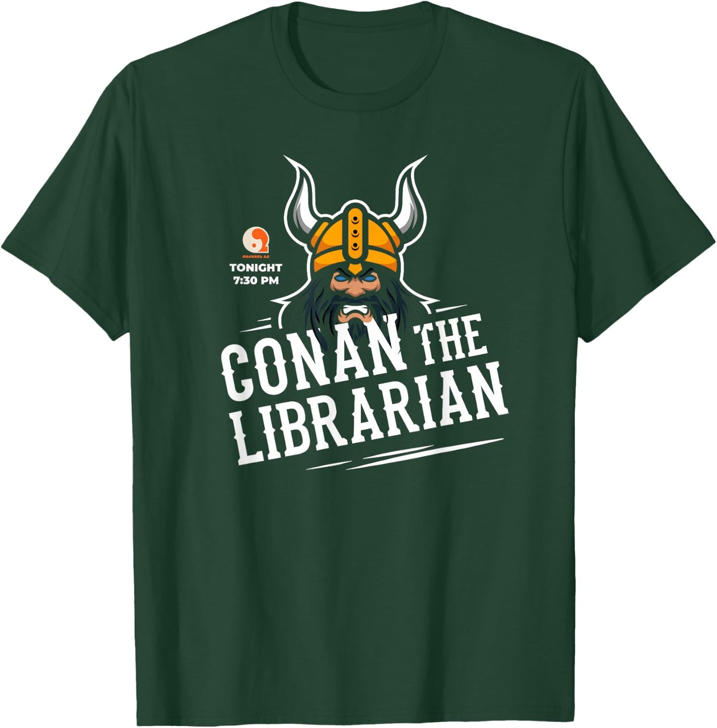 Conan The Librarian T-Shirt - T-Shirt | Forest
