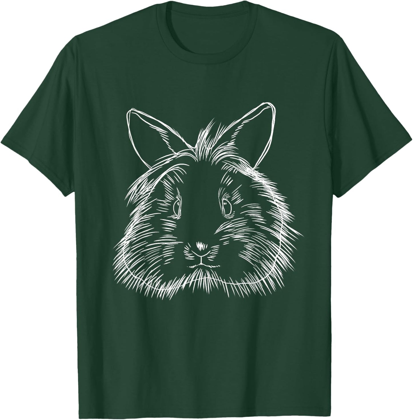 Lionhead Rabbit T-Shirt - T-Shirt | Forest
