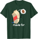 Couples Valentines Day Gift Matching Milk Cookie T-Shirt - T-Shirt | Forest
