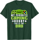 My Favorite Gaming Buddy Calls Me Dad Gift Dad From Sons T-Shirt - T-Shirt | Forest