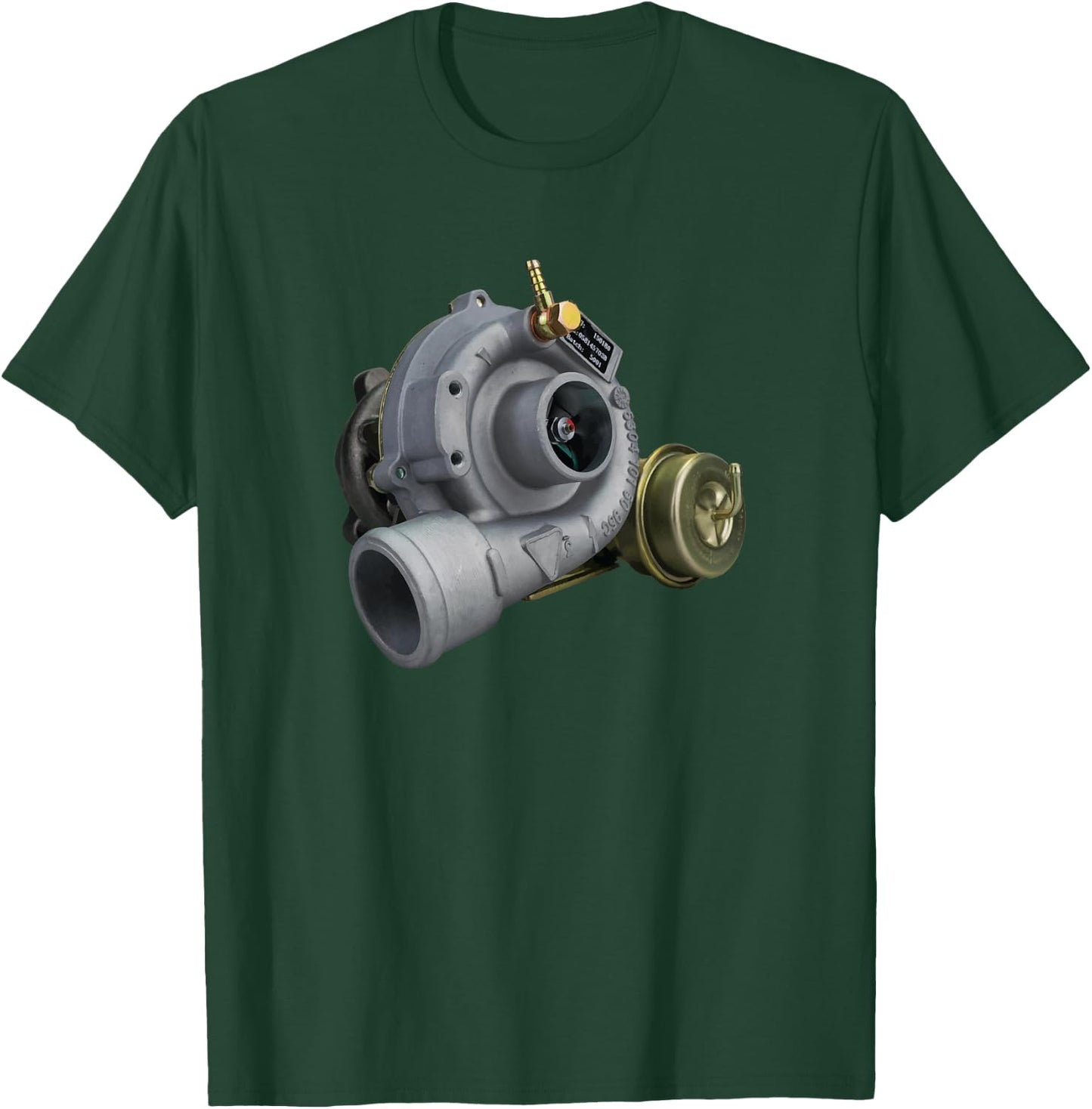 Turbo Car Boost Boosted Turbocharger E85 Intercooler Exhaust T-Shirt - T-Shirt | Forest