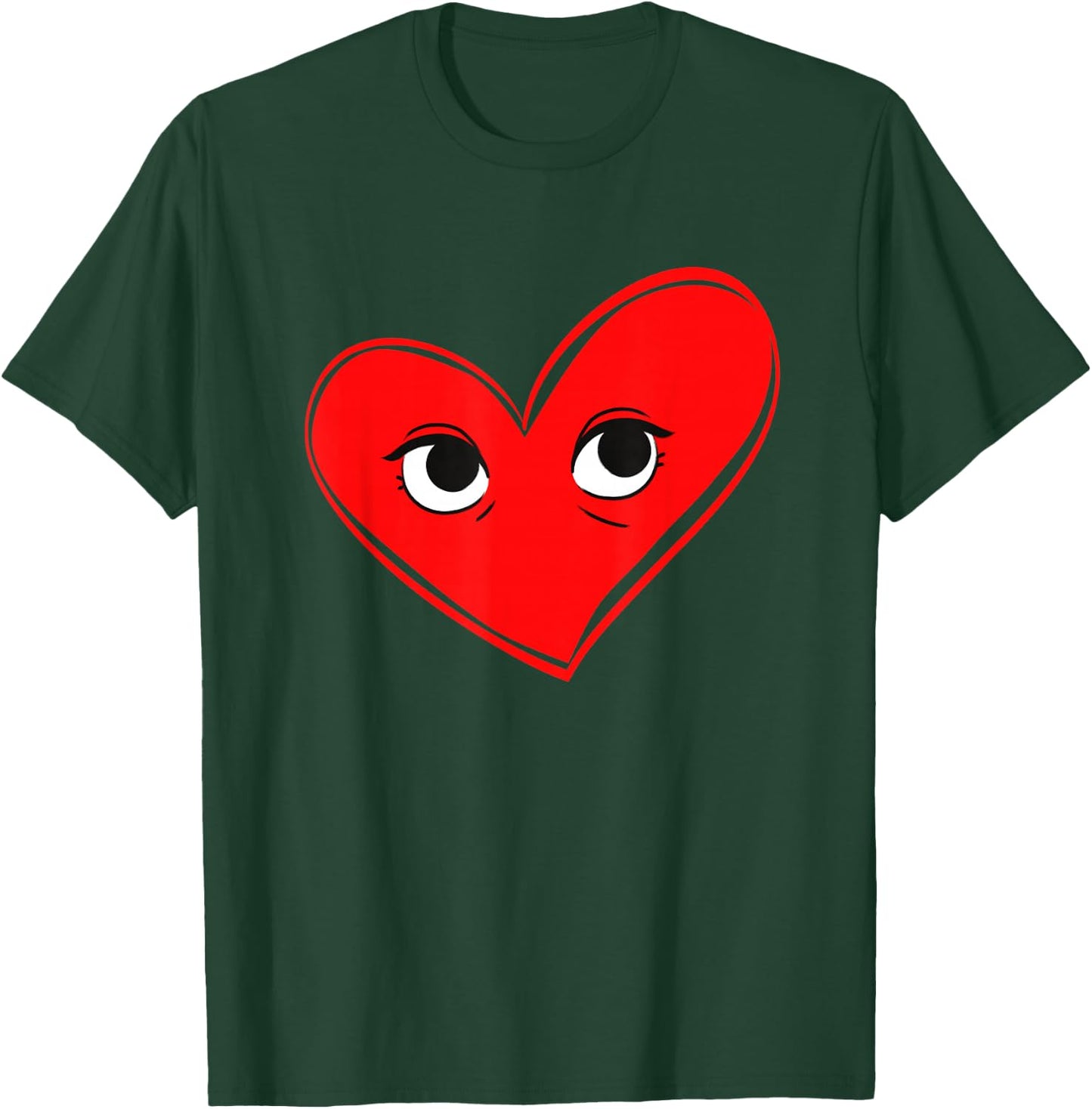 Cute Heart in Love and Children T-Shirt - T-Shirt | Forest