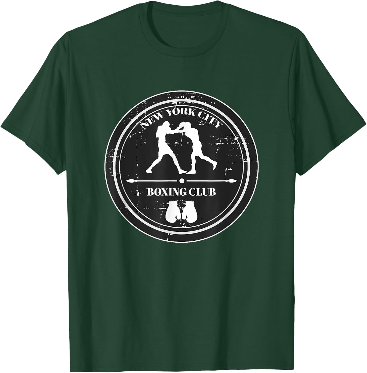New York City Boxing Club Workout T-Shirt - T-Shirt | Forest