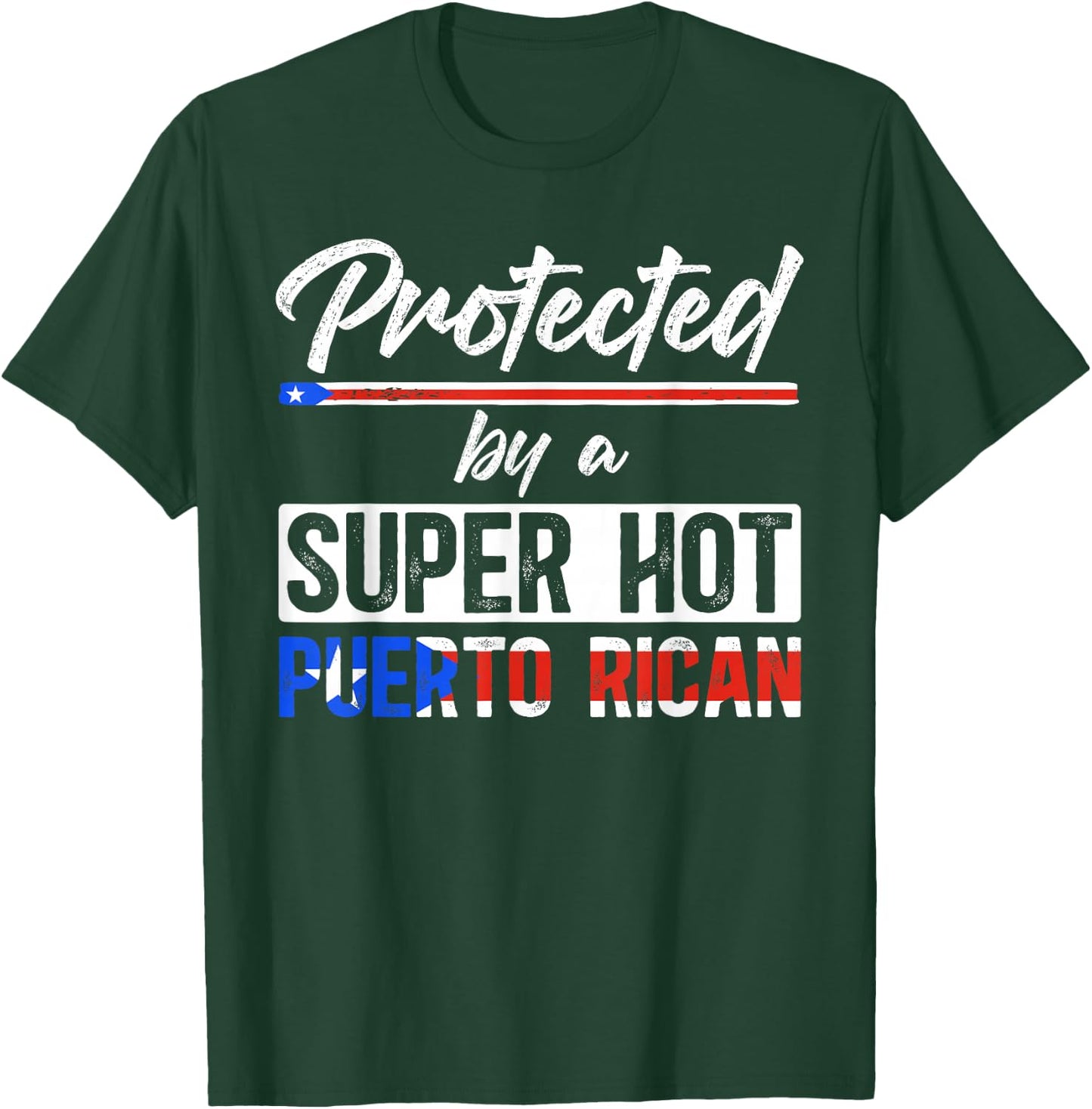 Puerto Rican Husband Wife of A Puerto Rican Husband T-Shirt - T-Shirt | Forest