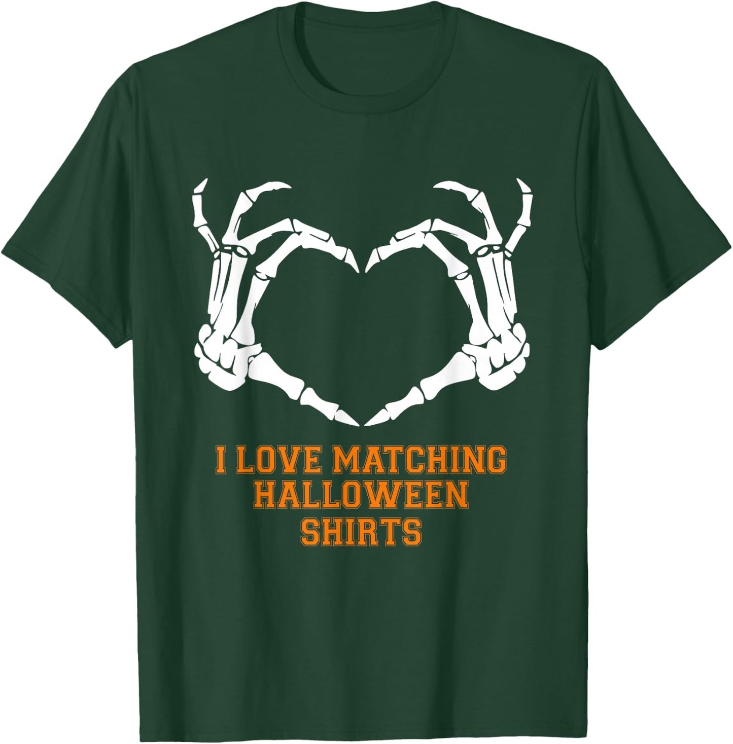 I Love Matching Halloween Shirts But I Don't Funny Couples T-Shirt - T-Shirt | Forest