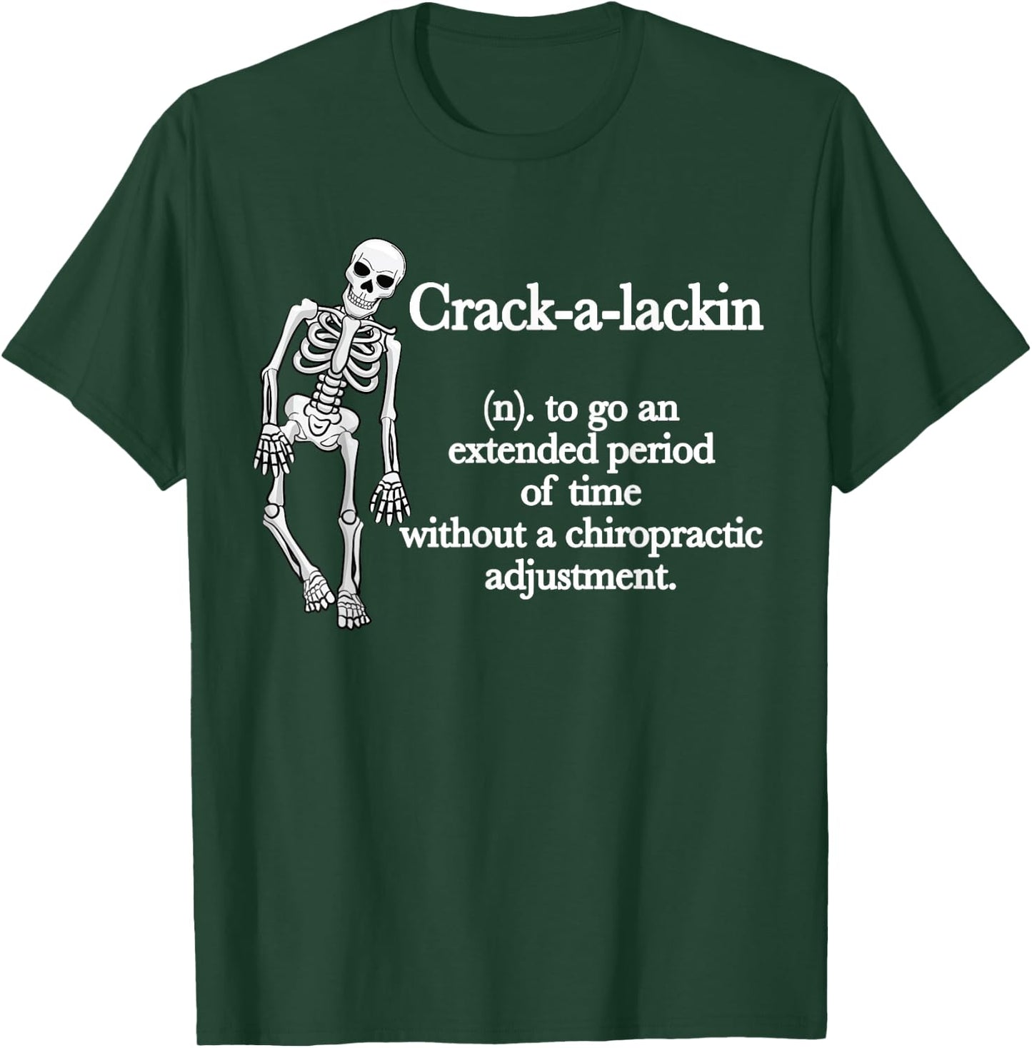 Funny Chiropractor Definition Chiropractic T-Shirt - T-Shirt | Forest