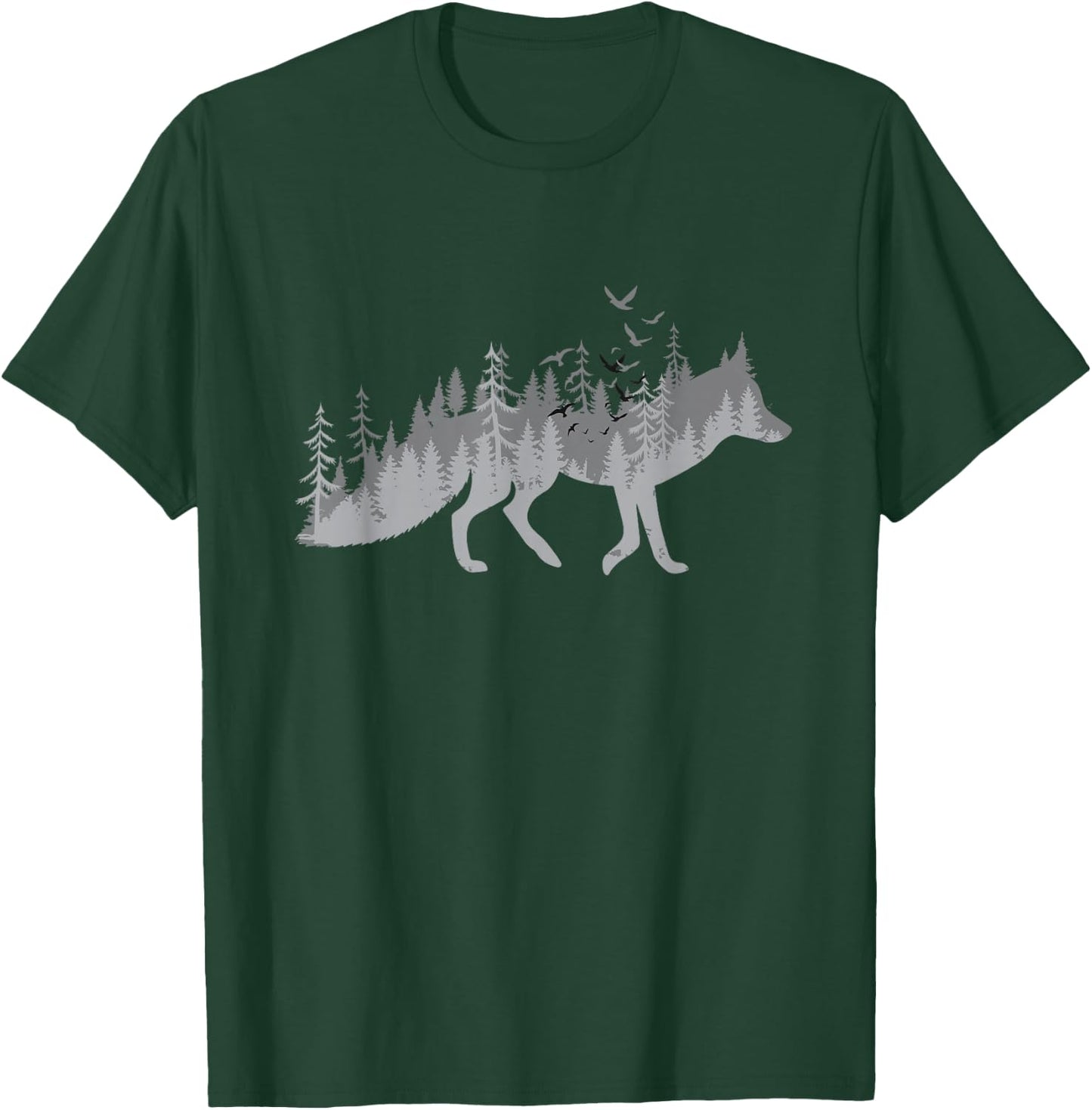Nature Fox Forest - Zookeeper Wildlife Animal Lover Small T-Shirt - T-Shirt | Forest