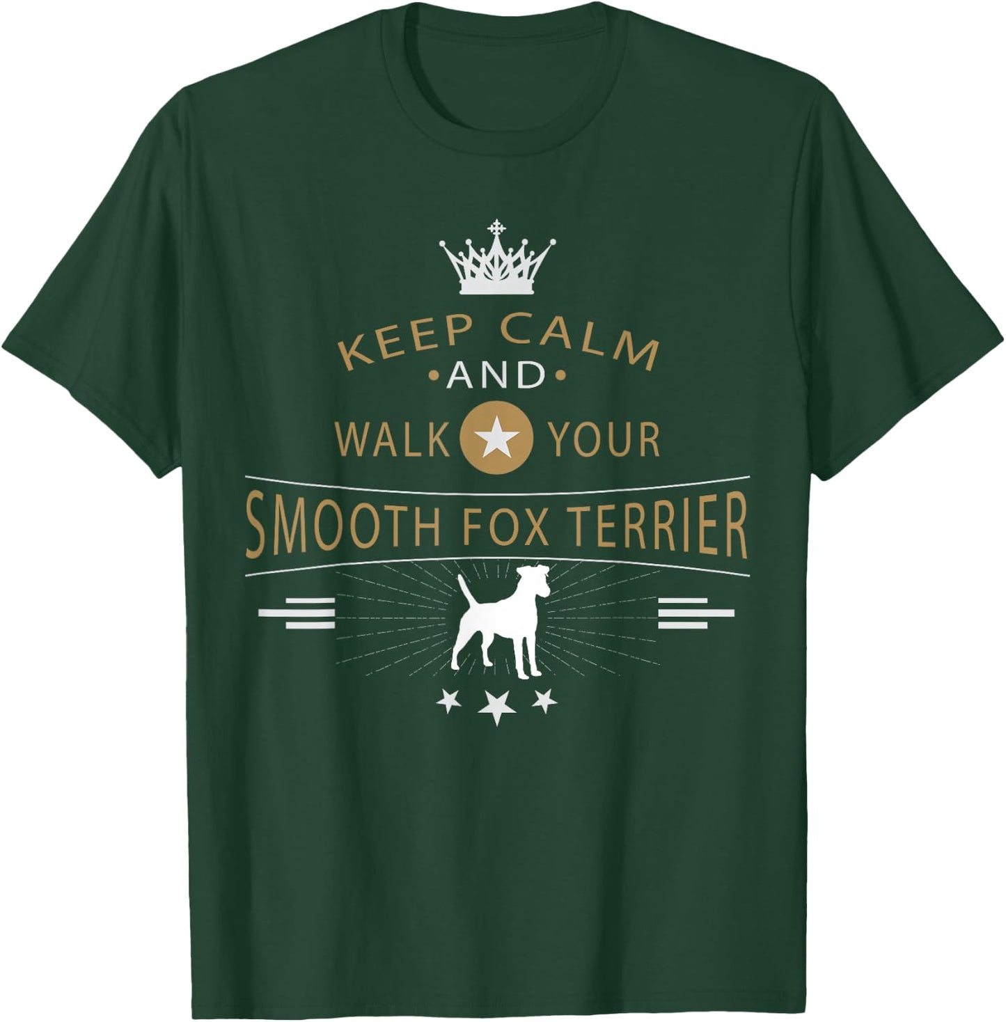 Smooth Fox Terrier Dog Breed T-Shirt - T-Shirt | Forest