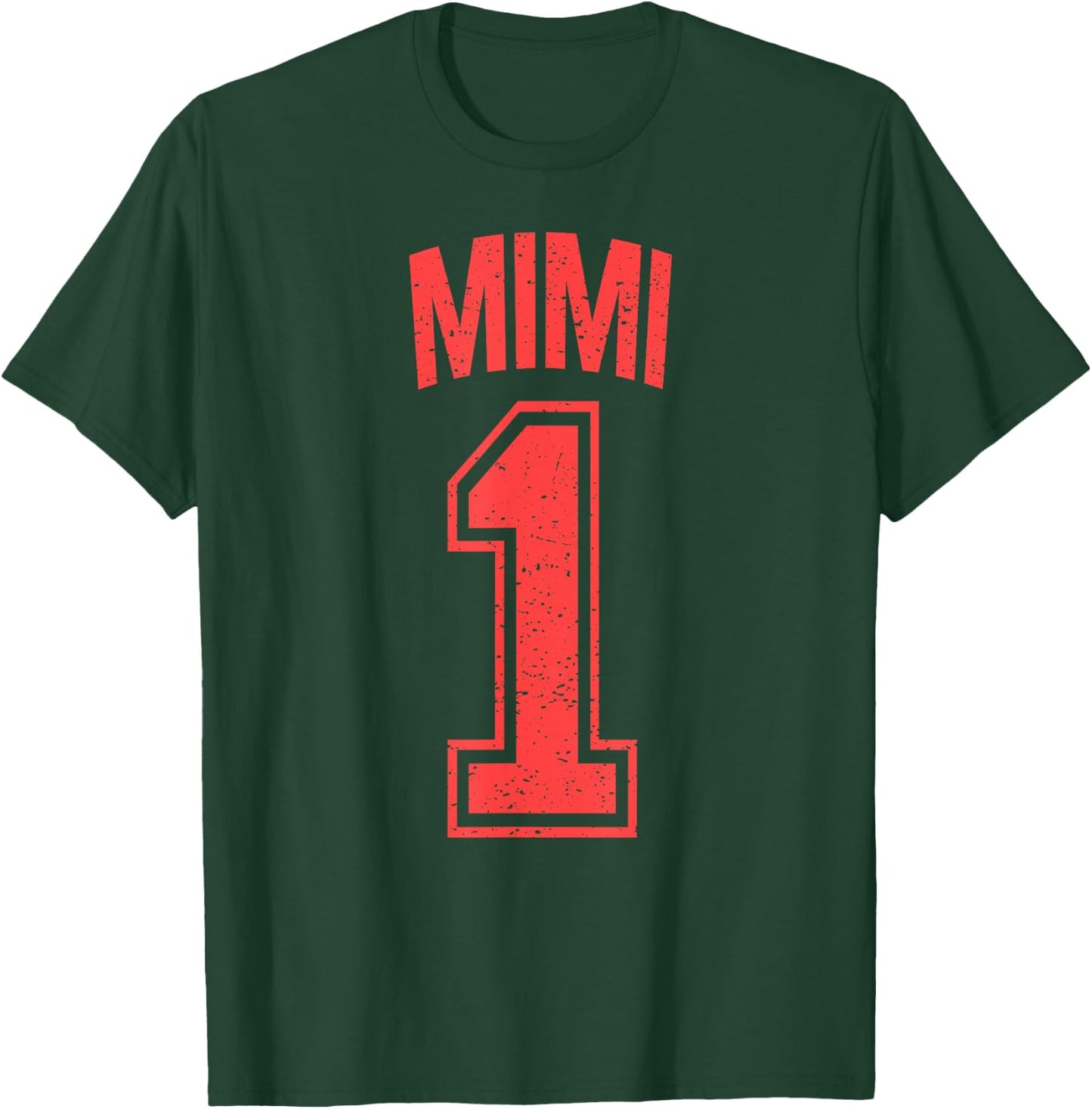 Mimi Supporter Number 1 Biggest Fan T-Shirt - T-Shirt | Forest