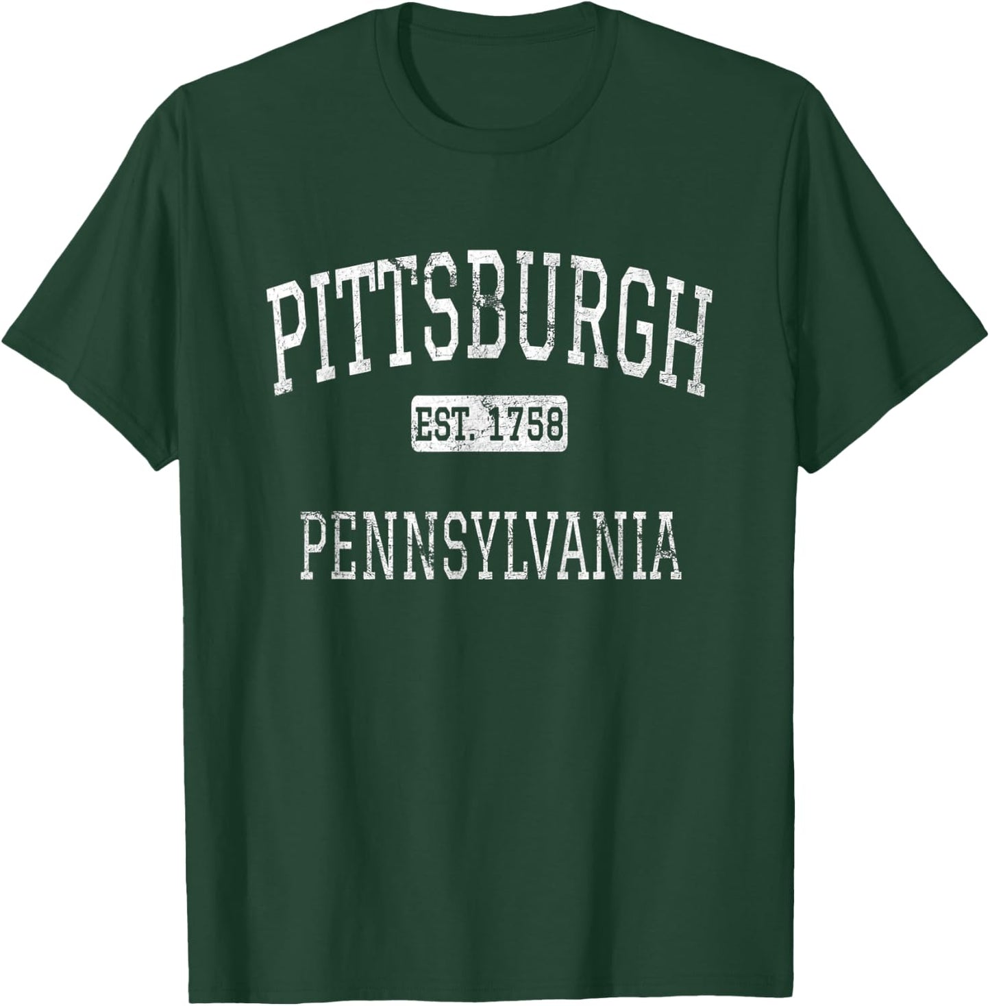 Pittsburgh Pennsylvania PA Vintage T-Shirt - T-Shirt | Forest
