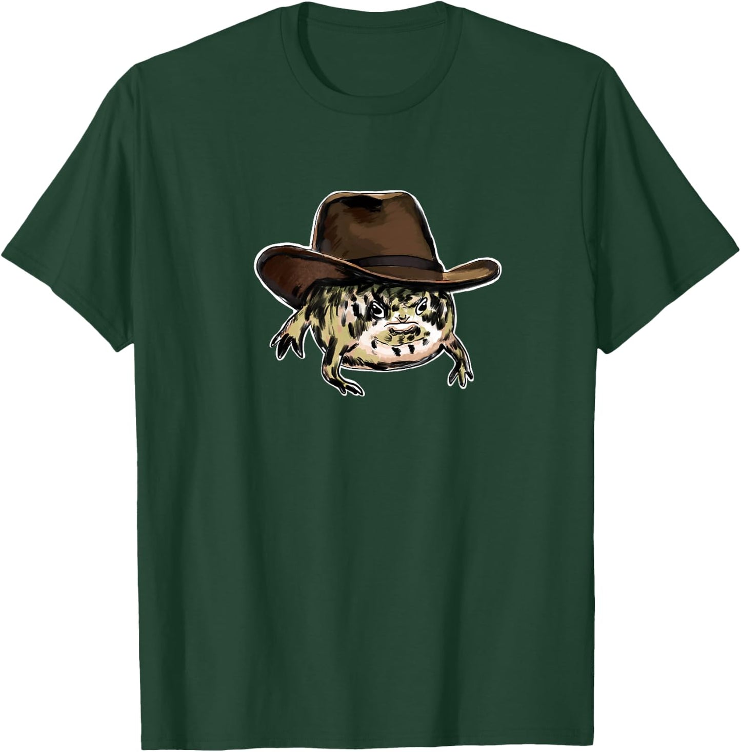 Funny Mashup Between Desert Rain Frog and Howdy Memes T-Shirt - T-Shirt | Forest