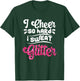 Funny Cheerleading Graphic For Cheer Girls Cheerleaders T-Shirt - T-Shirt | Forest