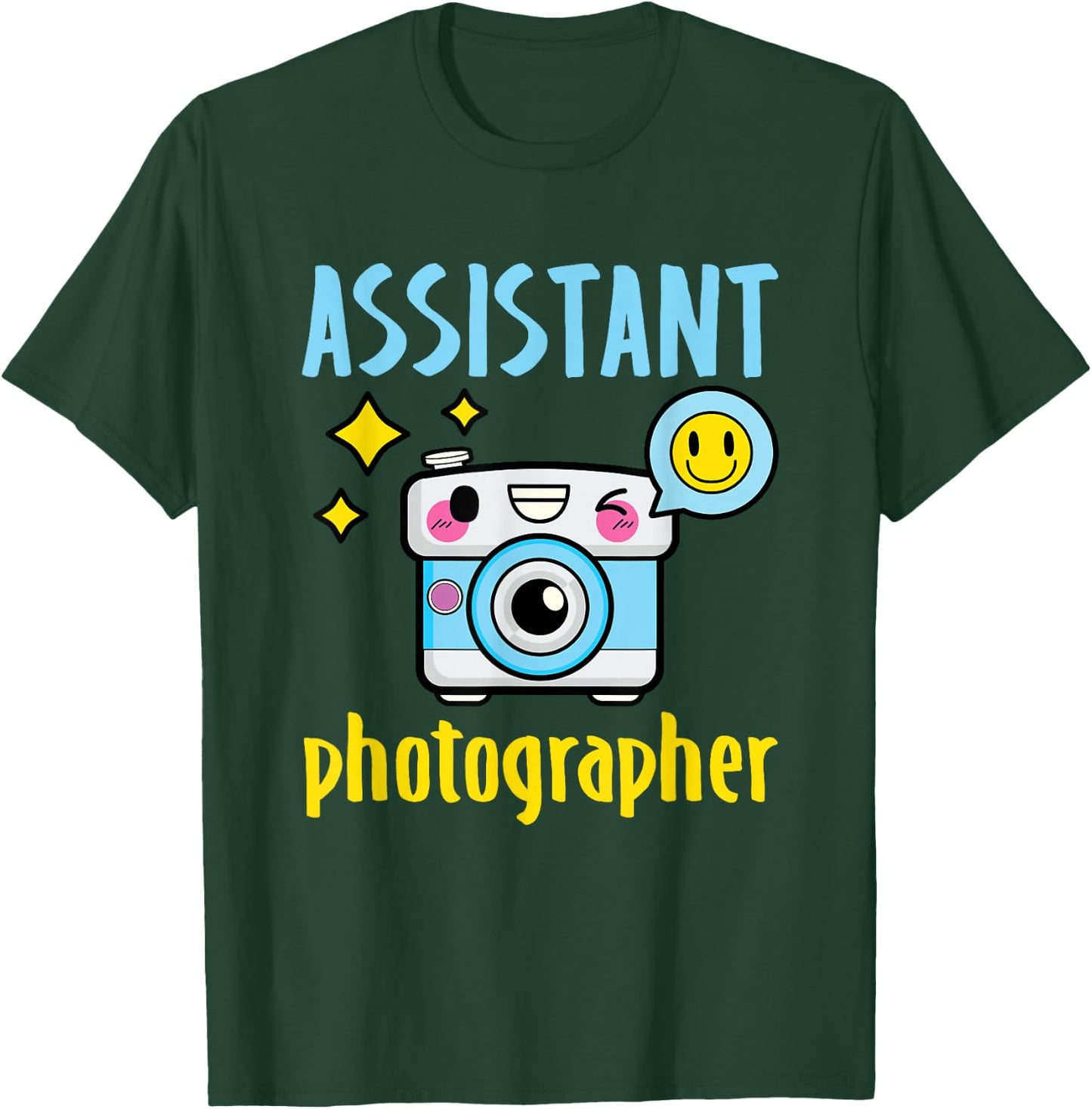 Assistant Photographer Photography Camera Kids Toddler T-Shirt - T-Shirt | Forest