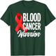 Fighter Blood Cancer Warrior Blood Cancer Awareness T-Shirt - T-Shirt | Forest