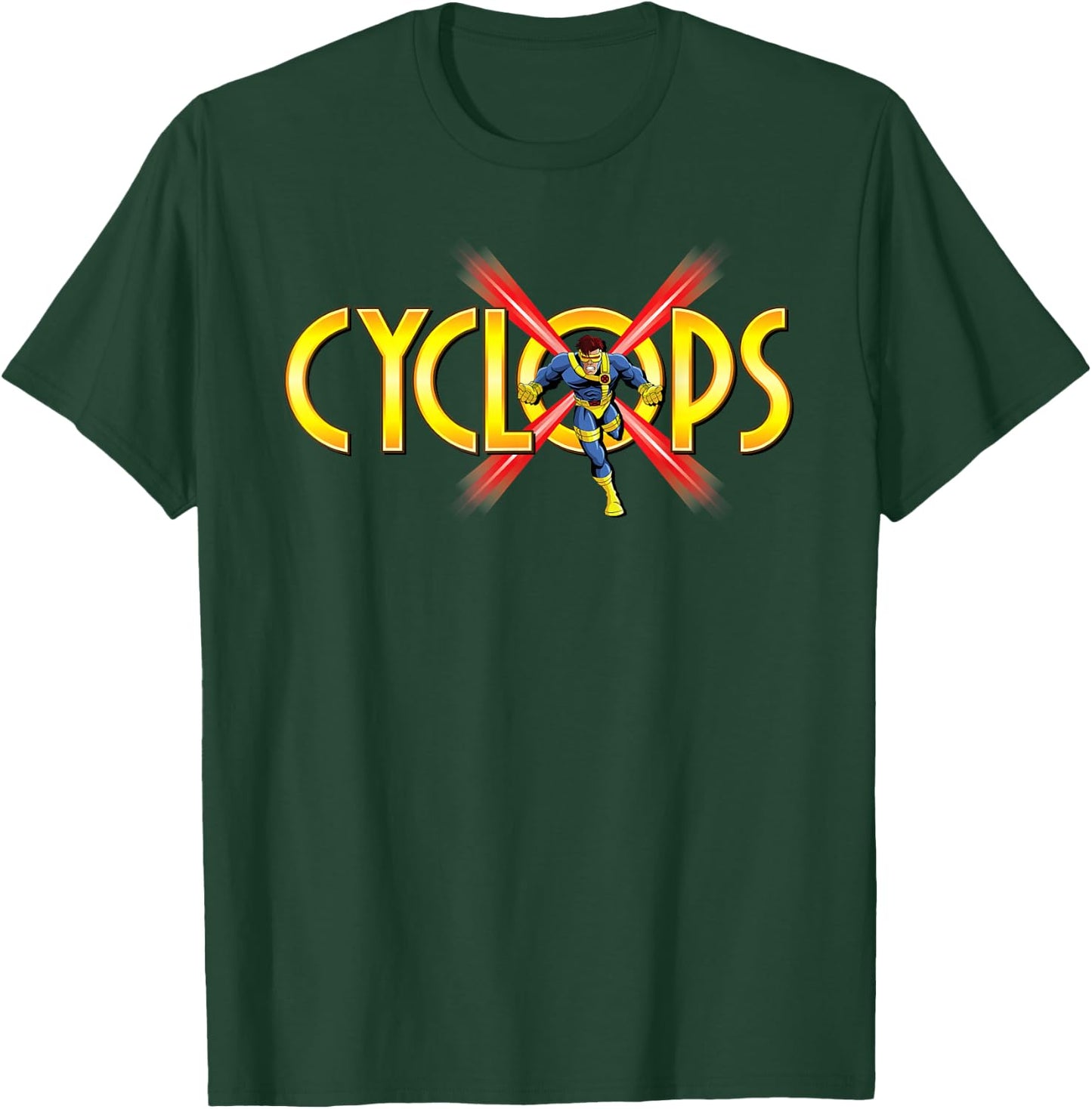 Marvel X-Men Cyclops Retro T-Shirt - T-Shirt | Forest