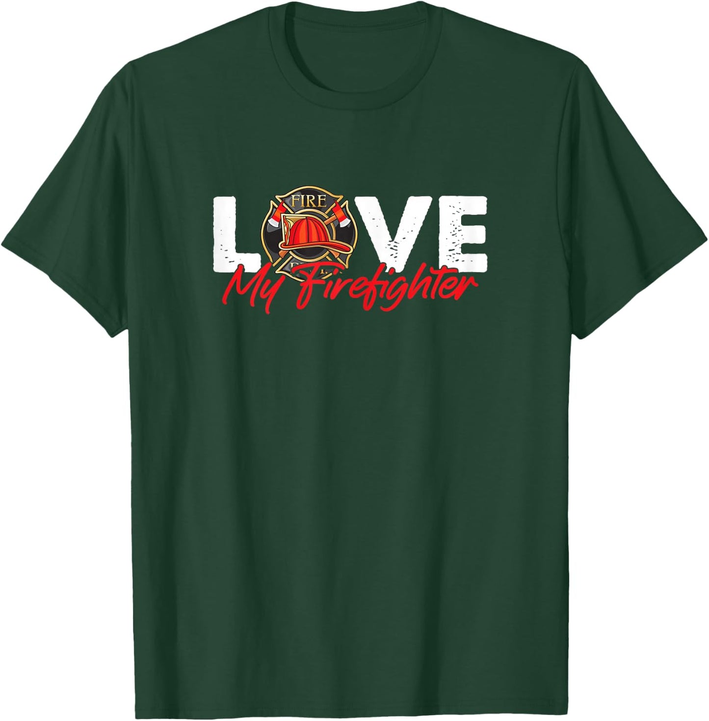 Fireman - Volunteer Fire Brigade T-Shirt - T-Shirt | Forest