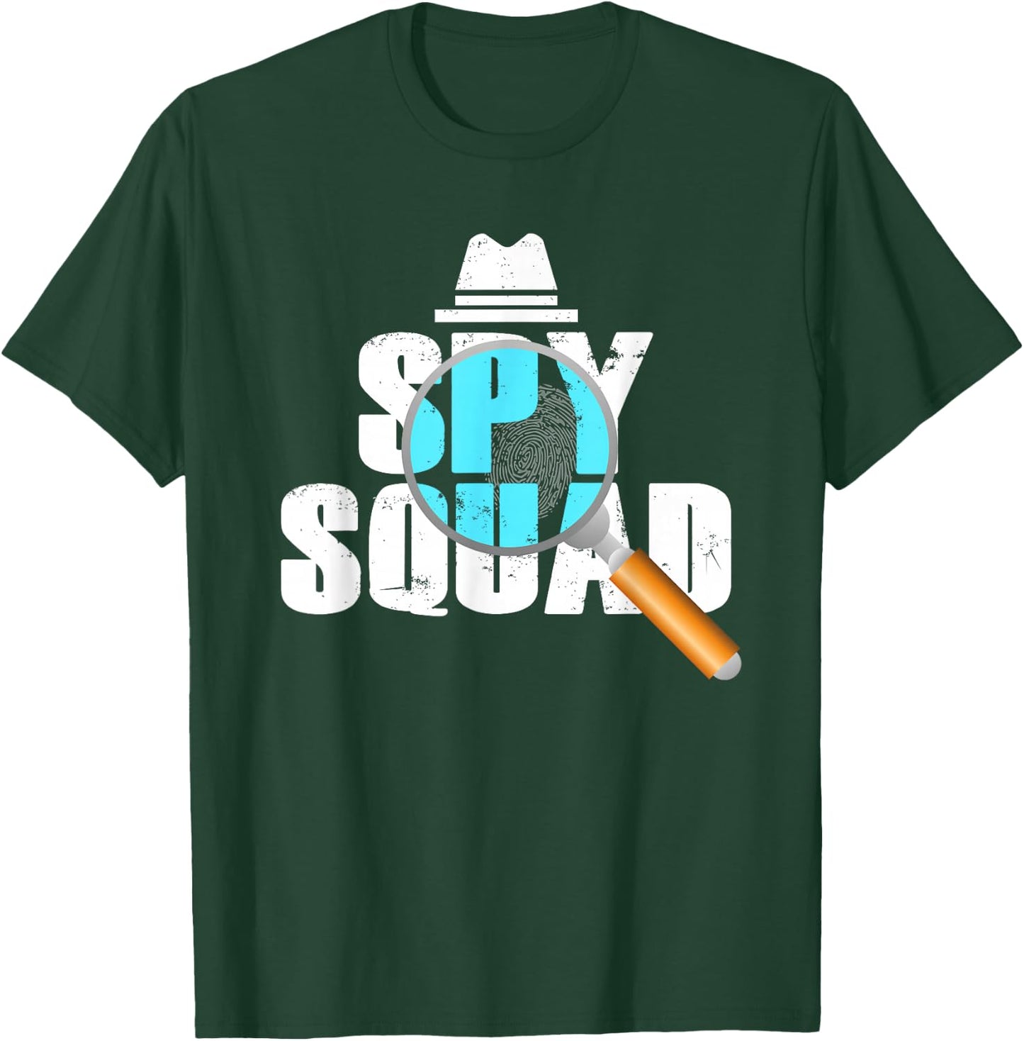 Spy Squad Police Crime Investigator Private Detective Team T-Shirt - T-Shirt | Forest