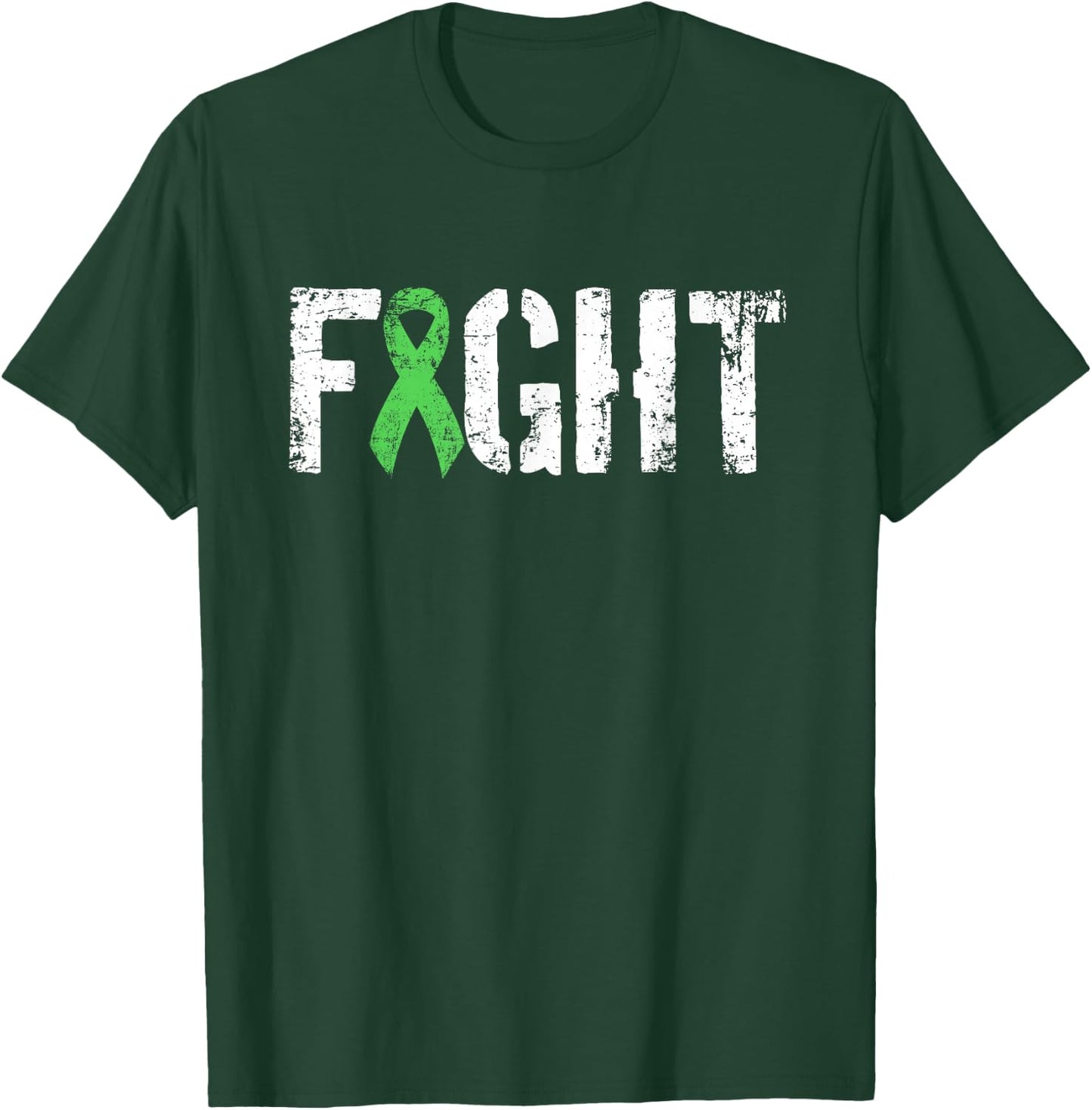 Fight Non Hodgkins Lymphoma - Military Style Awareness T-Shirt - T-Shirt | Forest