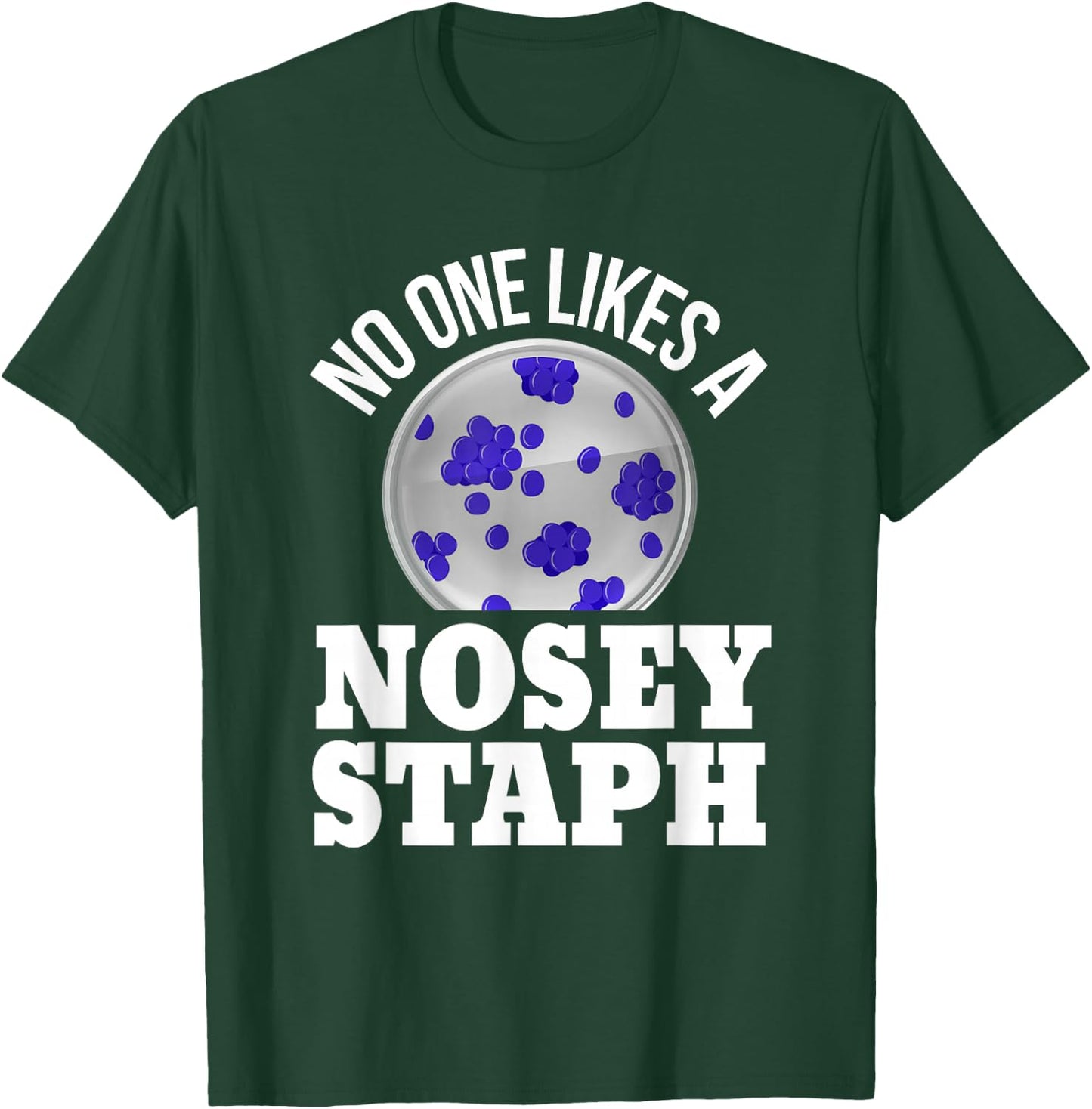 Microbiologist Molecular Biologist microbiology lab T-Shirt - T-Shirt | Forest