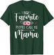 My Favorite People Call Me Mama Shirt Floral Mother's Day T-Shirt - T-Shirt | Forest