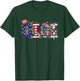 Gigi Funny 4th of July USA Flag American Patriotic T-Shirt - T-Shirt | Forest