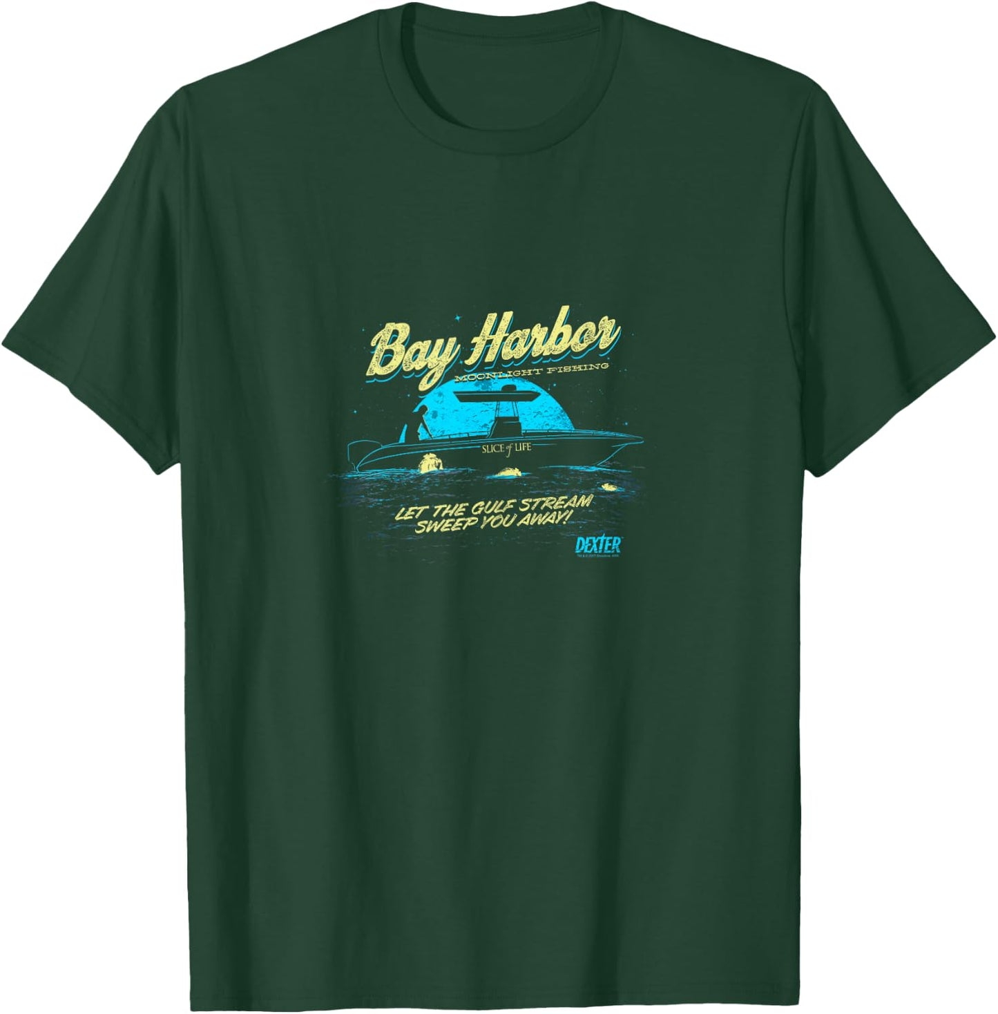 Dexter Moonlight Fishing T-Shirt - T-Shirt | Forest