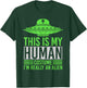 Funny Science Fiction Space UFO Abduction Costume Alien T-Shirt - T-Shirt | Forest
